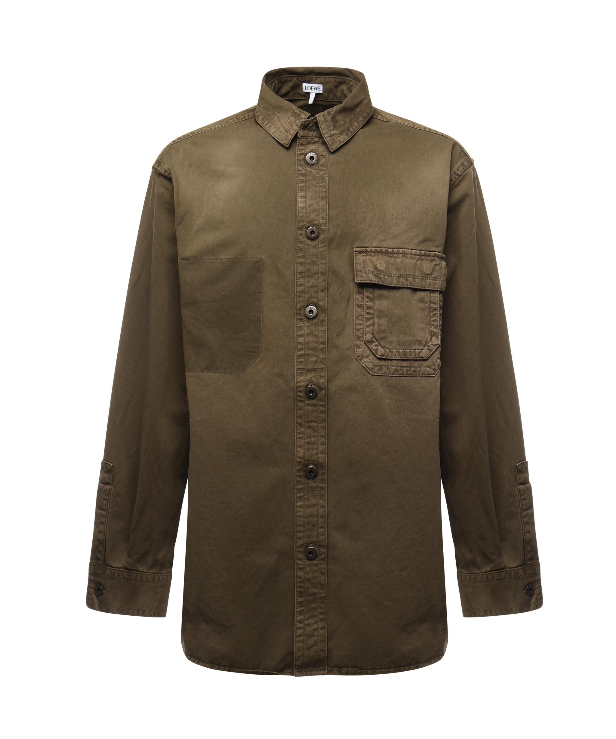 Giacca-camicia in cotone H526Y02WA3 4160 LOEWE 
