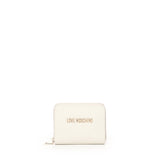 Portafoglio zip around con logo JC5702PP1MLD0 110 LOVE MOSCHINO 