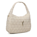 Borsa a spalla con logo 73BS9MB01 DALIAOFF WHITE V° 73 