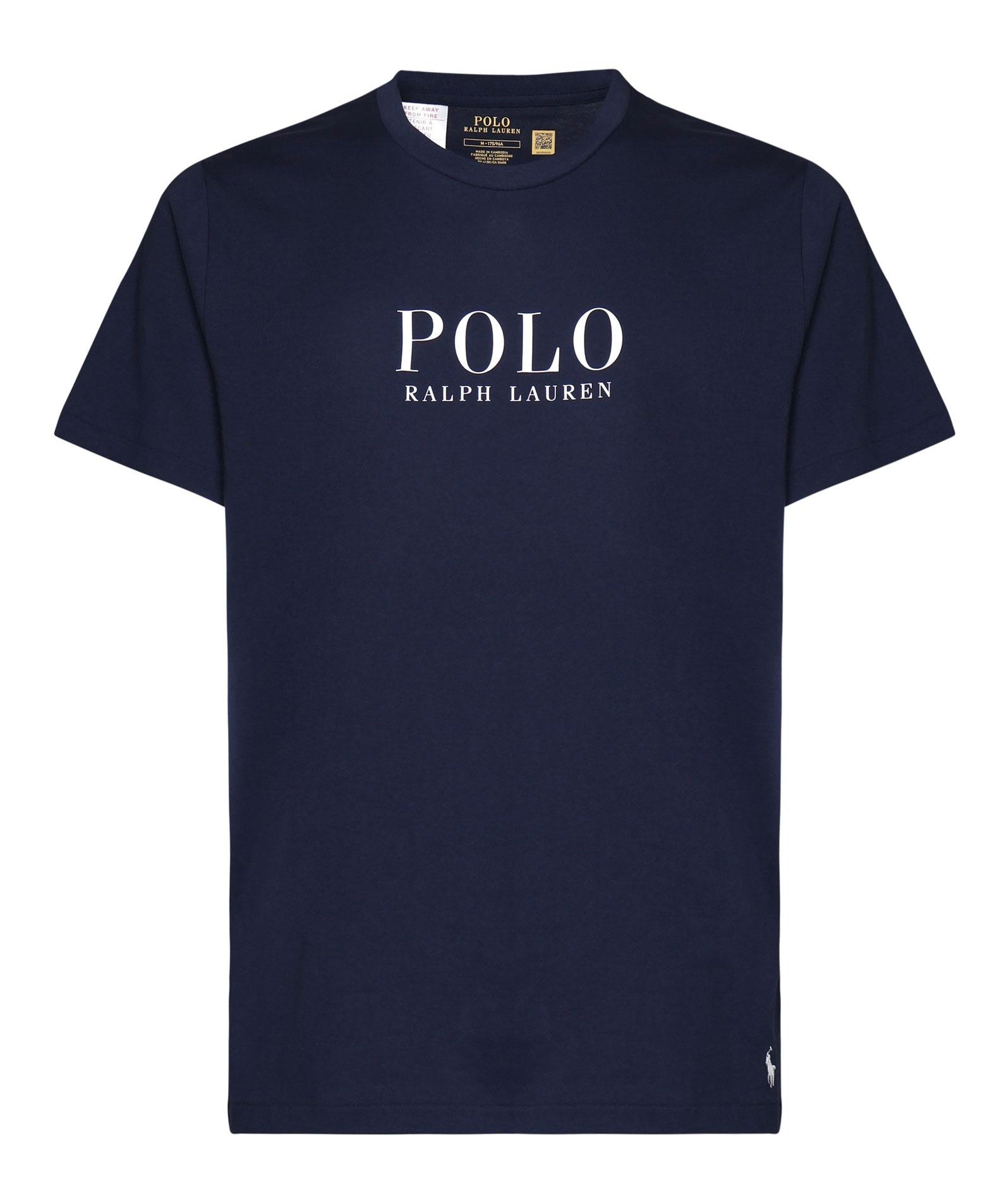 T-shirt in cotone<BR/> 714899613 003 POLO RALPH LAUREN 