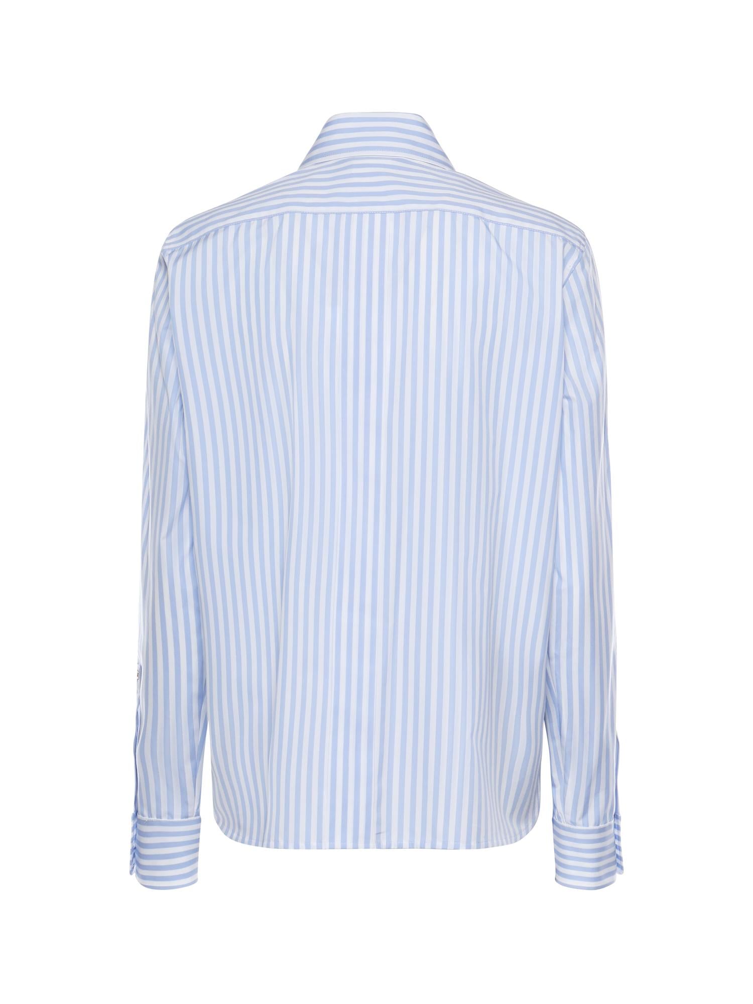 Camicia in popeline a righe 2611111111600 002 MAX MARA 