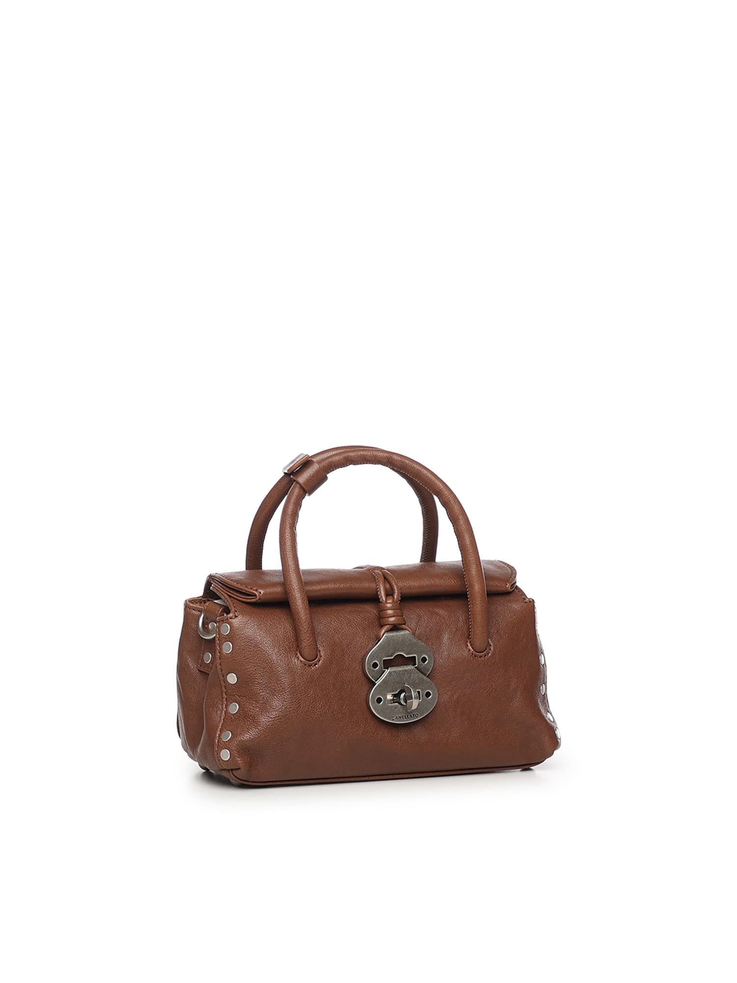Borsa Dotta Baby in pelle<BR/> 068750 2100000Z1152 ZANELLATO 