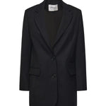 Blazer monopetto in misto lana DG6162 LAVAGNA OTTOD'AME 