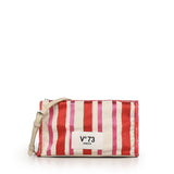 Clutch con logo 73BS9MV04R ILENEROSSO/MULTICOLOR V° 73 