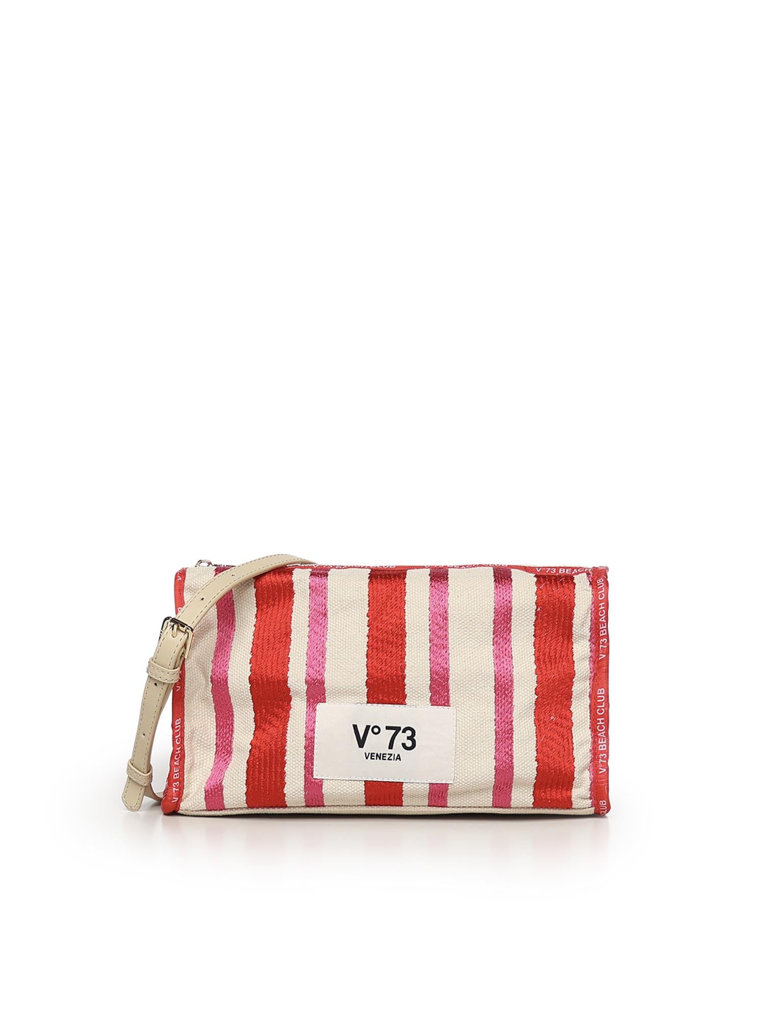 Clutch con logo 73BS9MV04R ILENEROSSO/MULTICOLOR V° 73 