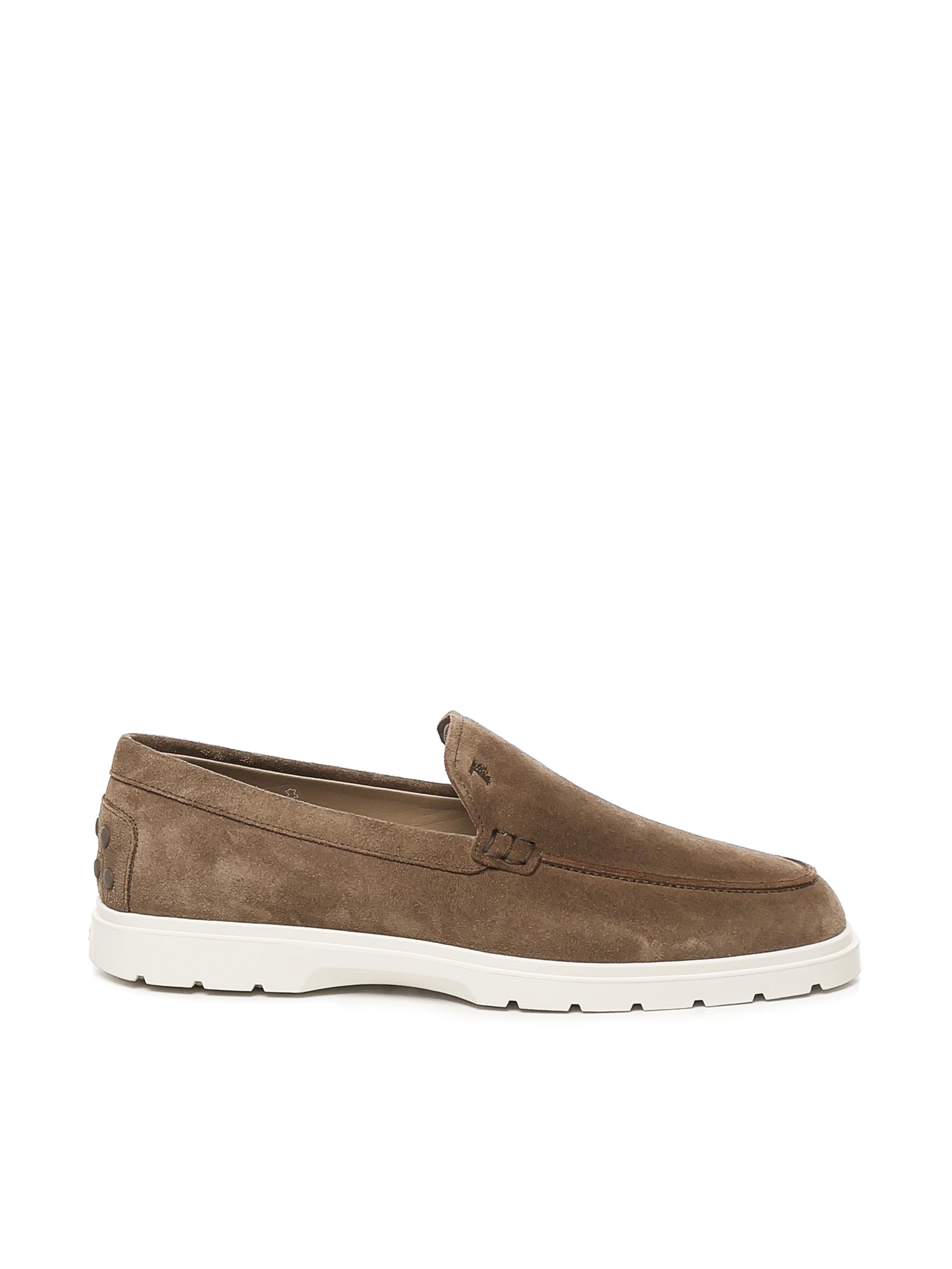 Mocassino pantofola in pelle scamosciata XXM59K00040RE0 S818 TOD'S 