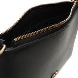 Pochette piatta in pelle con logo Love Birds 104277 A0F1Z99Q PINKO 