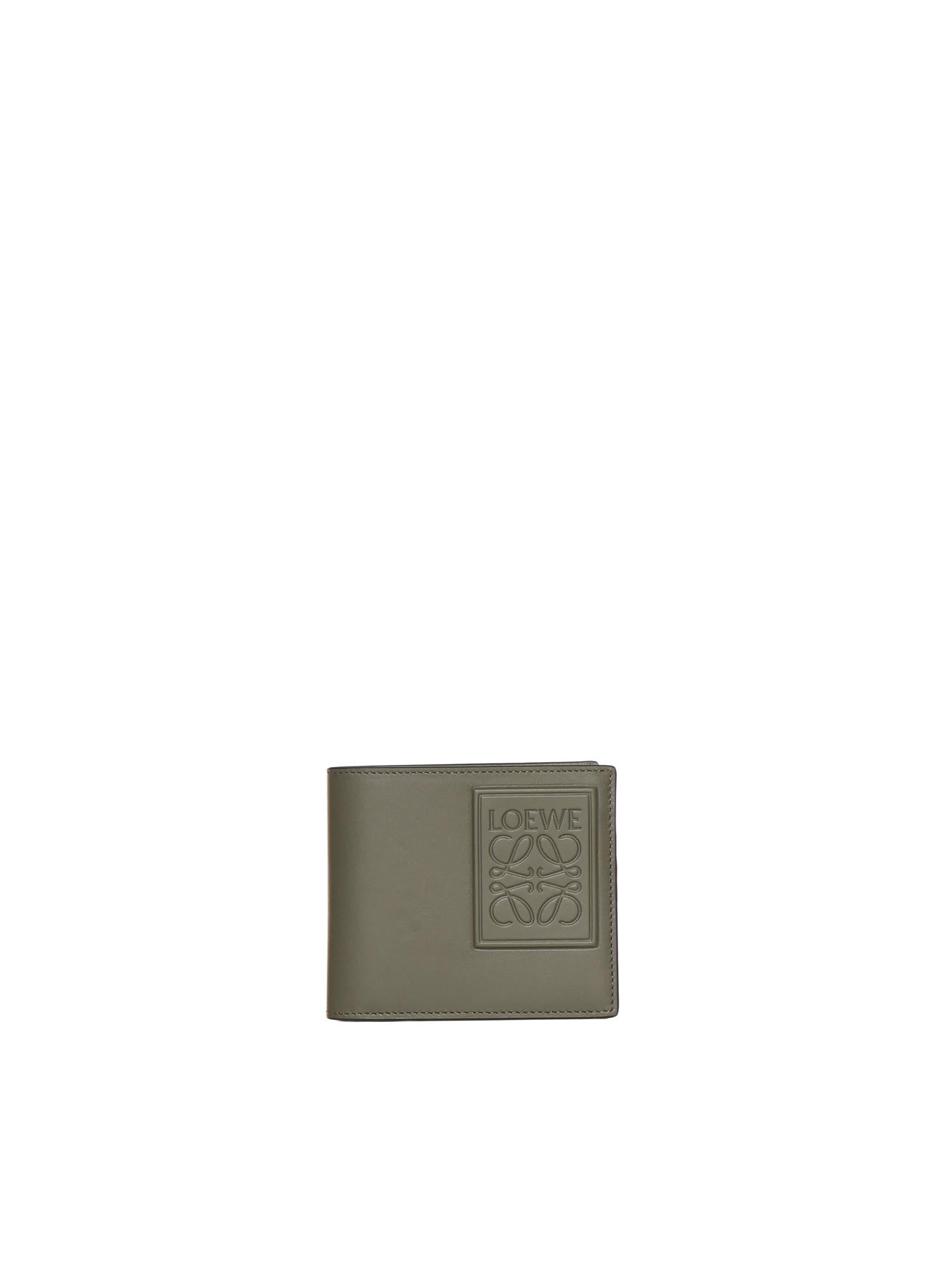 Portafoglio bifold in pelle di vitello C565302X07 4160 LOEWE 