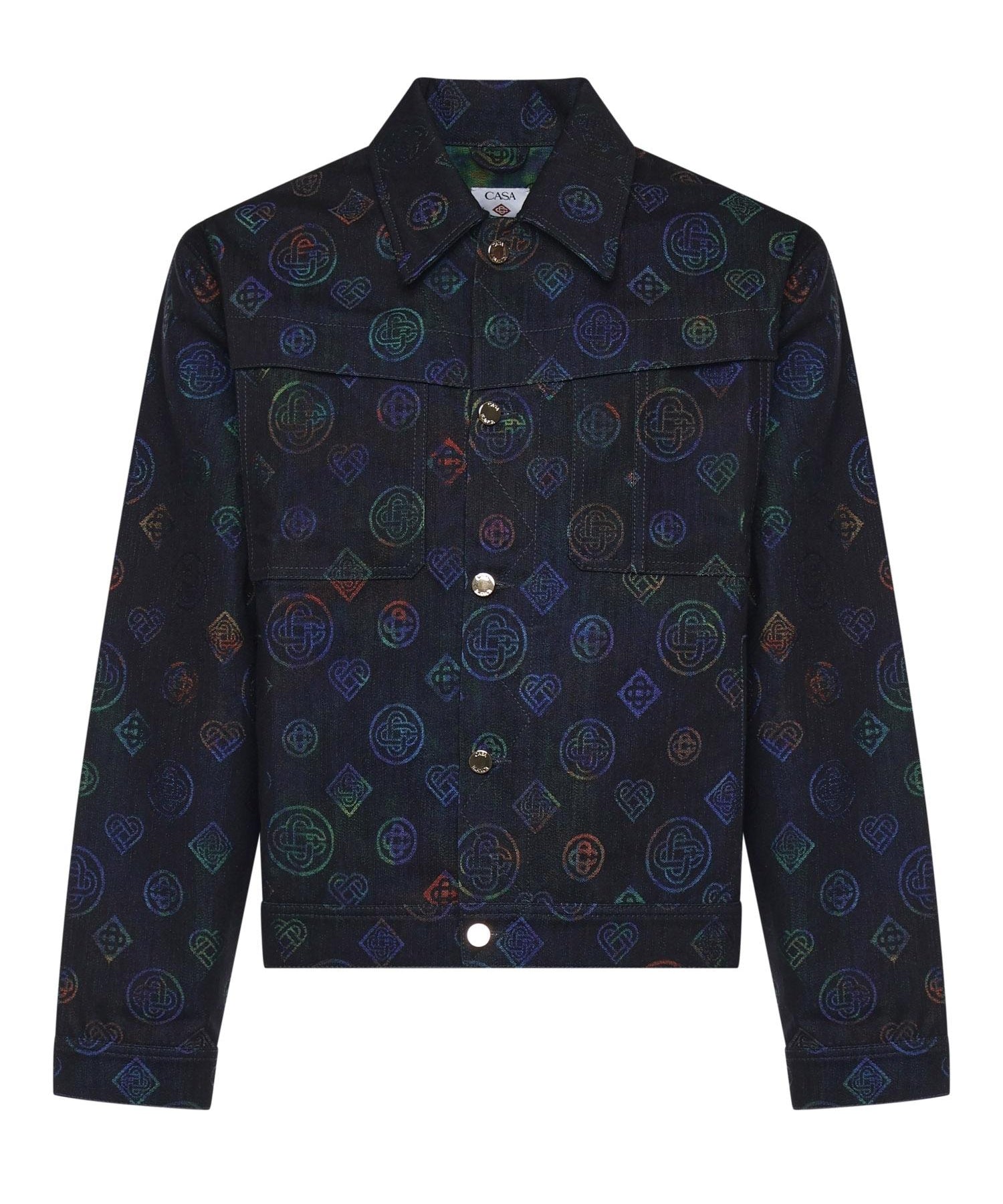 Giacca in denim Heatmap MSP26JK446 01 CASABLANCA 