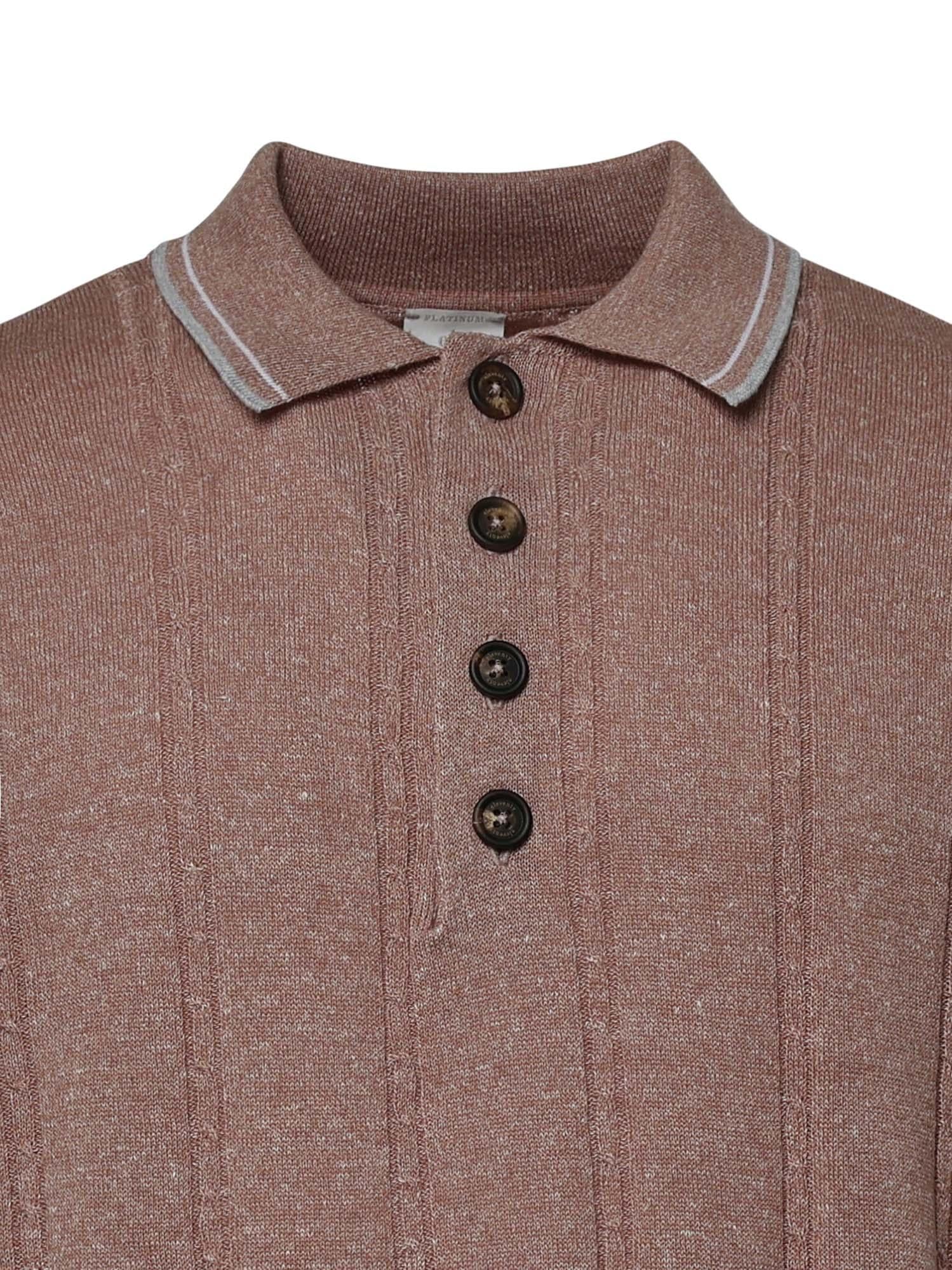 Polo in lino e cotone M76MAGM42MAG0M018 991301 ELEVENTY 