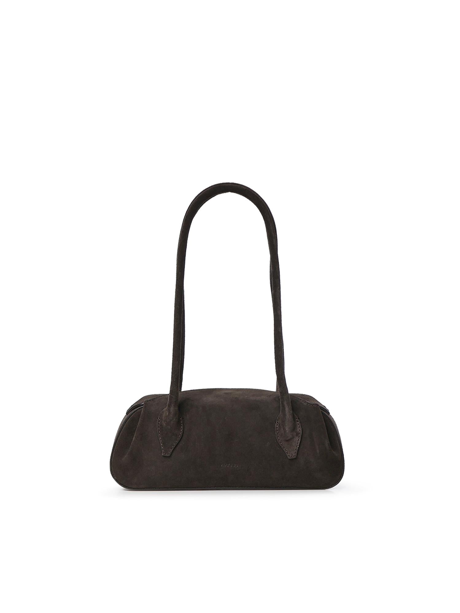 Borsa Oyster Mini in pelle OYSTER SHOULDER BAG MINI SUEDE  YUZEFI 