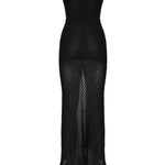 Vestito lungo Fae 255610 BLACK CHARO RUIZ 