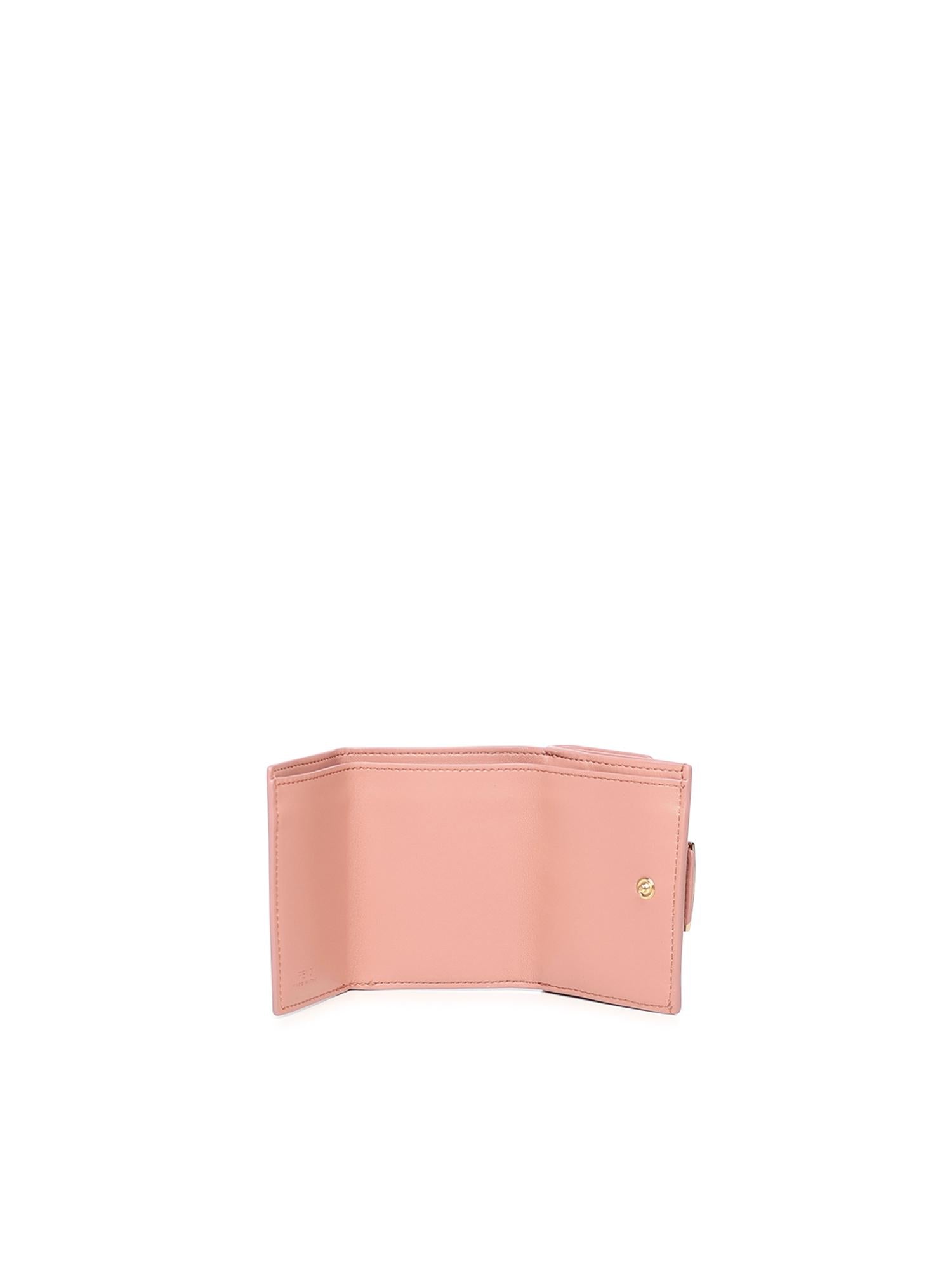 Portafoglio tri-fold Baguette in nappa 8M0395 AAJDF13VM FENDI 