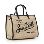 Borsa Vivian medium effetto raffia con logo VVID001 00421L MC2 SAINT BARTH 