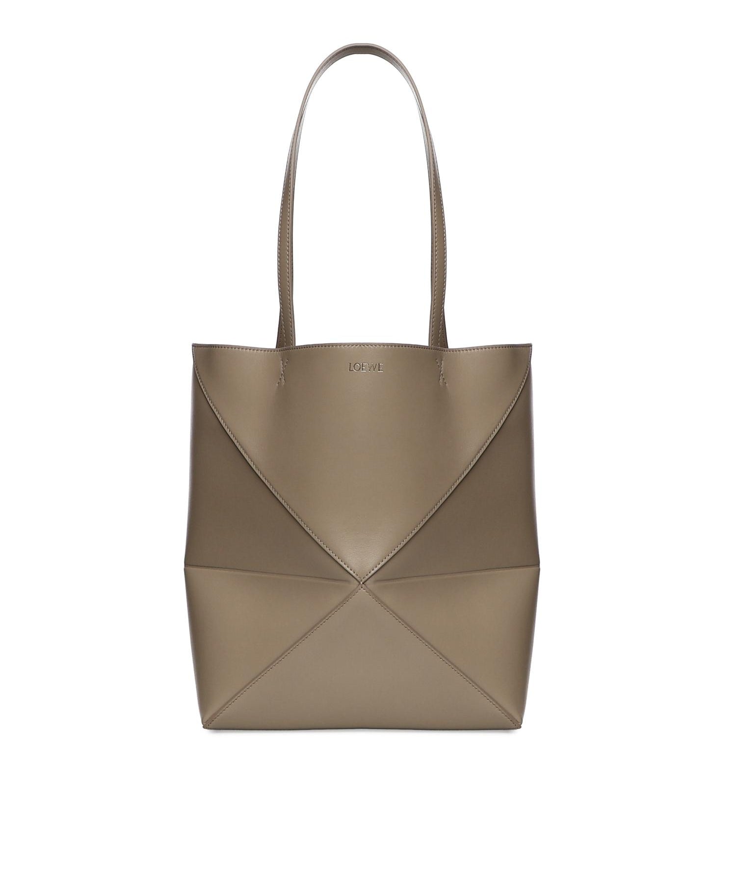 Borsa Puzzle Fold Tote media in pelle di vitello A657G50X01 2150 LOEWE 