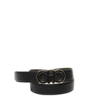 Cintura Gancini in pelle di vitello<BR/> 67A254 780266019 FERRAGAMO 