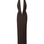 Abito lungo in lycra 25047364 UMBER CHRISTOPHER ESBER 