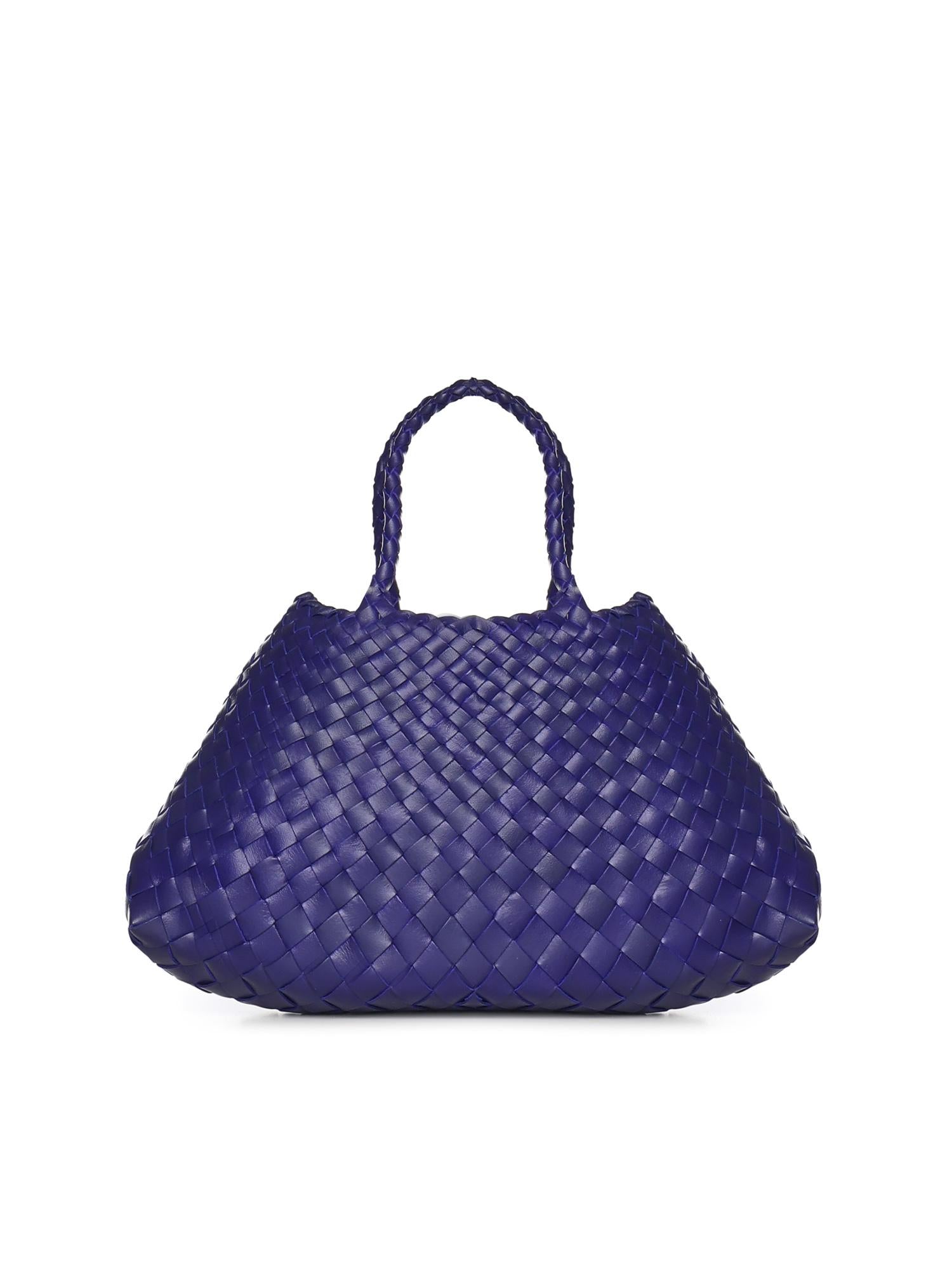 Borsa Santa Croce small in pelle 8893 DEEP PURPLE DRAGON DIFFUSION 