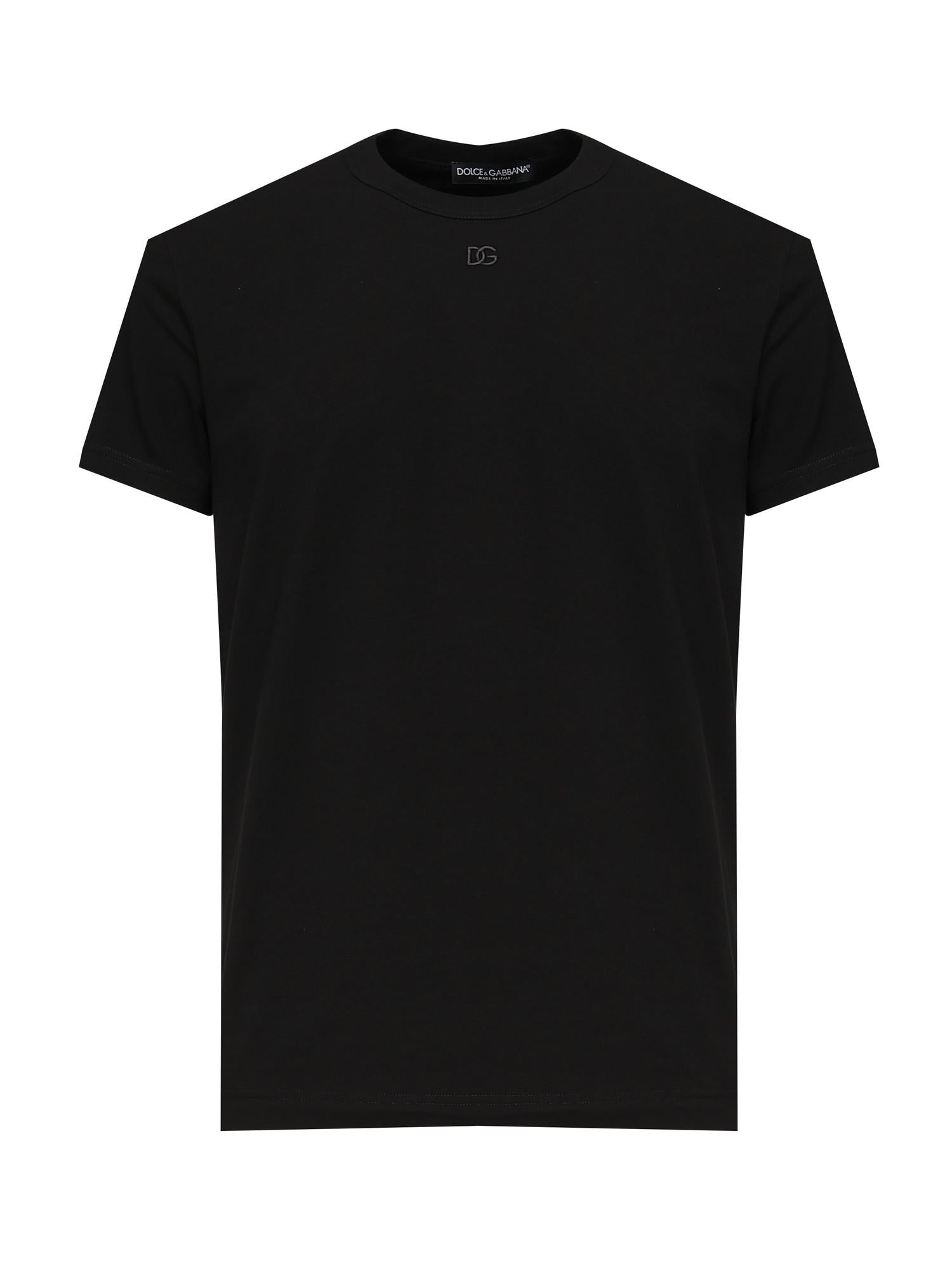 T-shirt con ricamo logo G8SX0Z G7PIYN0000 DOLCE & GABBANA 