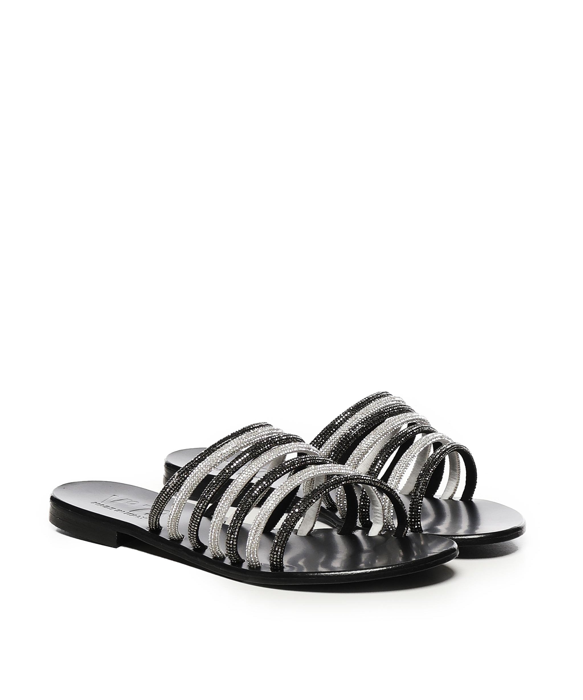 Sandali Fredy con strass 73SC8V502STR FREDYNERO V° 73 