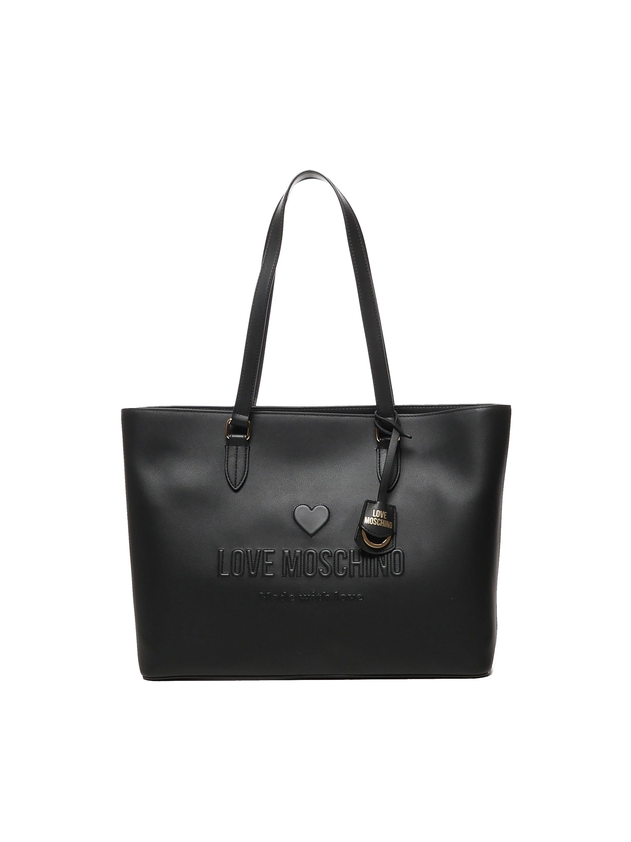 Borsa Tote Love embossed JC4114PP1ML10 00A LOVE MOSCHINO 