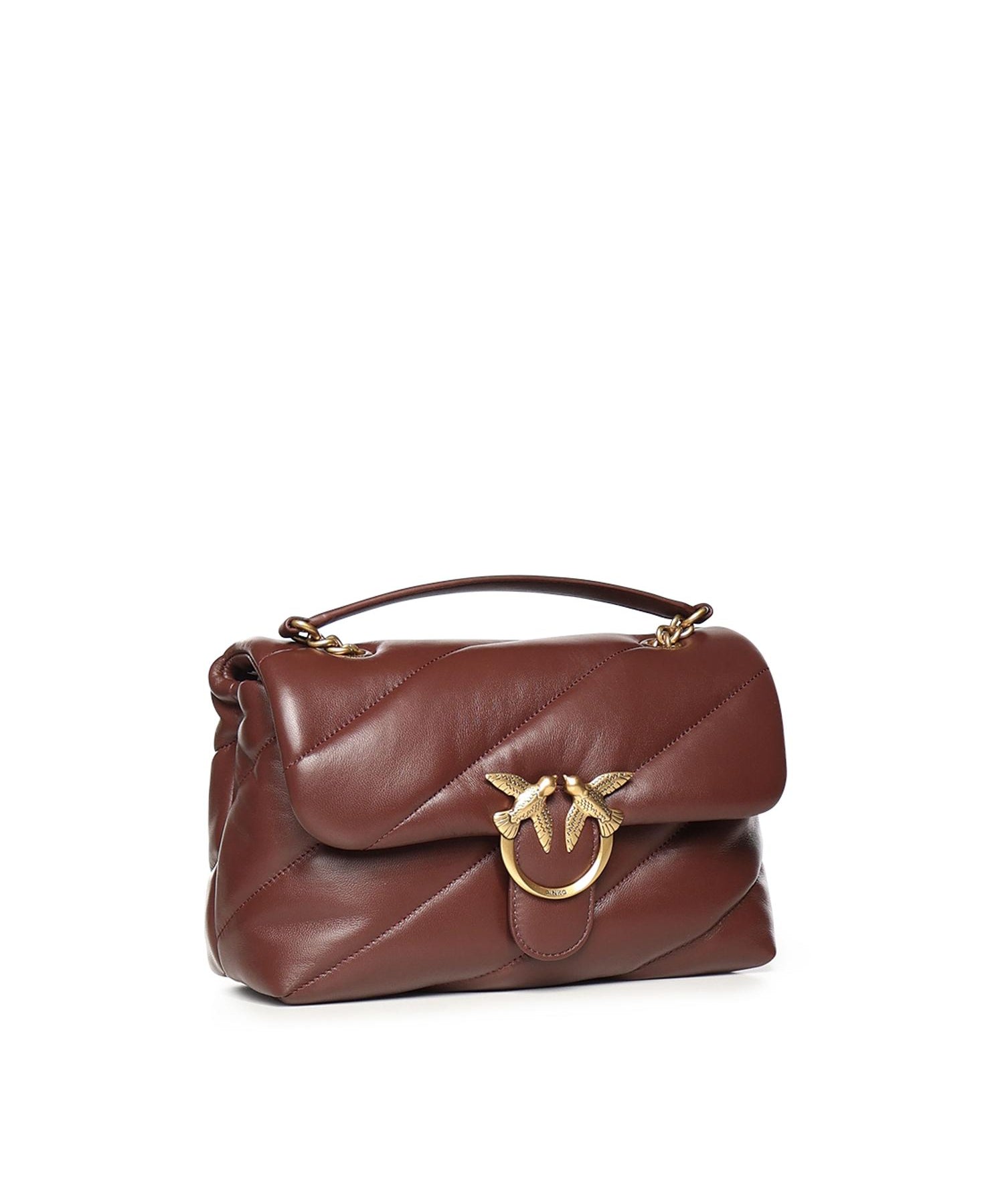 Borsa media a tracolla Love Bag Puff Maxi Quilt 100038 A0F2R49Q PINKO 