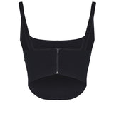 Top Corset con scollo tondo CORSET -BLUE THE ARCHIVIA 