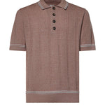 Polo in lino e cotone M76MAGM42MAG0M018 991301 ELEVENTY 
