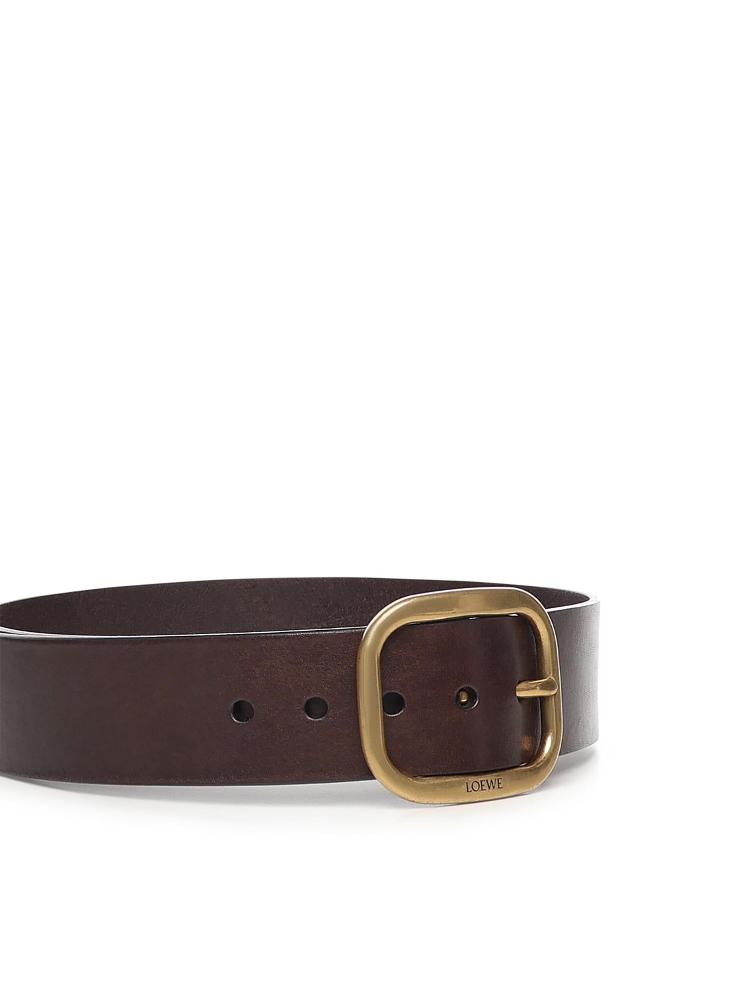 Cintura morbida arrotondata in pelle E619244XAI 3110 LOEWE 