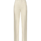 Pantaloni Reina in twill di viscosa e lino<BR/> DP789 IF0041DXXX004 DONDUP 