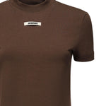 T-shirt in gros grain 24ETSW00133AJ00124 880 JACQUEMUS 