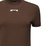 T-shirt in gros grain 24ETSW00133AJ00124 880 JACQUEMUS 
