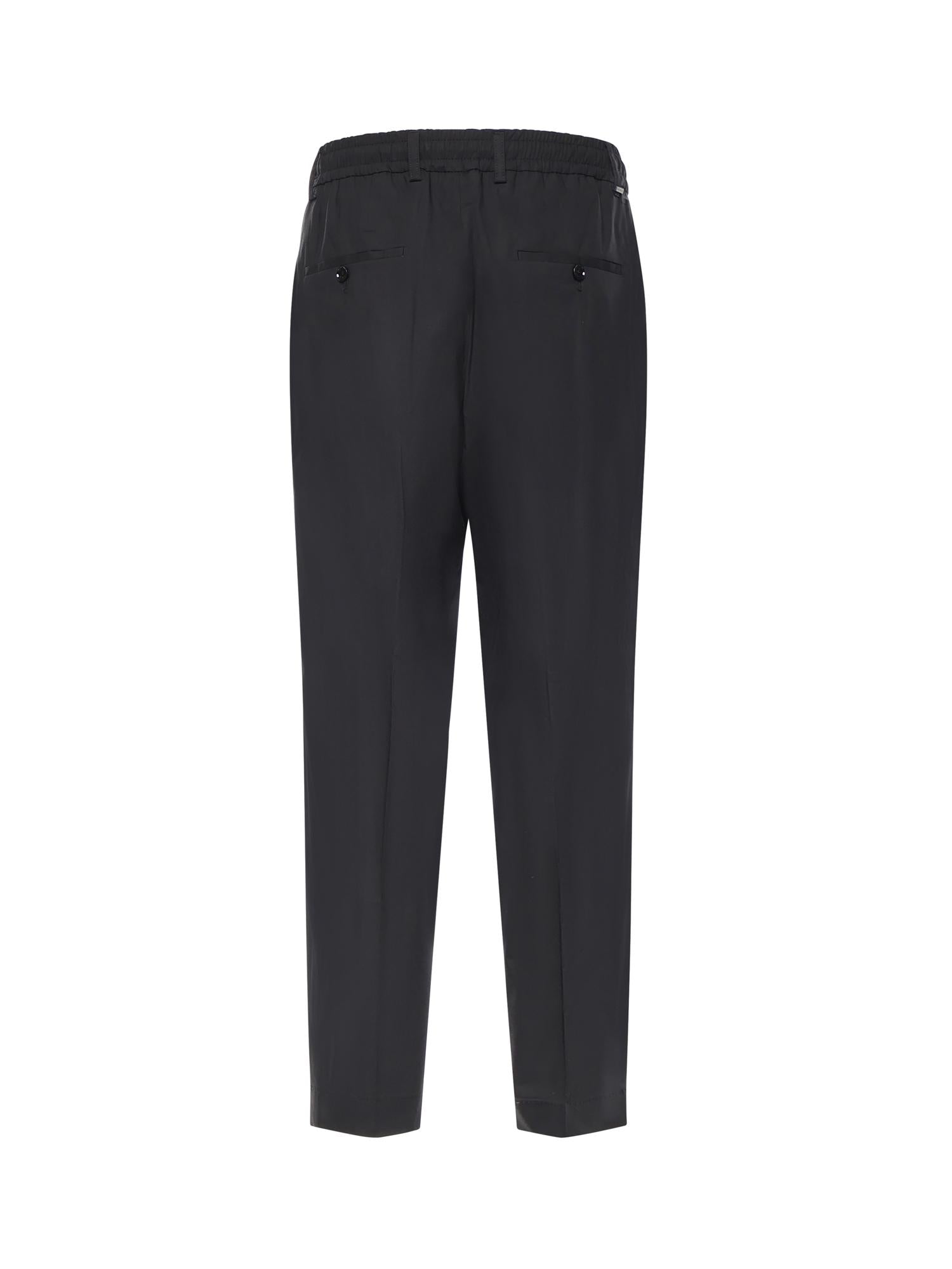 Pantaloni Dominique in cotone stretch DOMINIQUE STSCNERO BE ABLE 