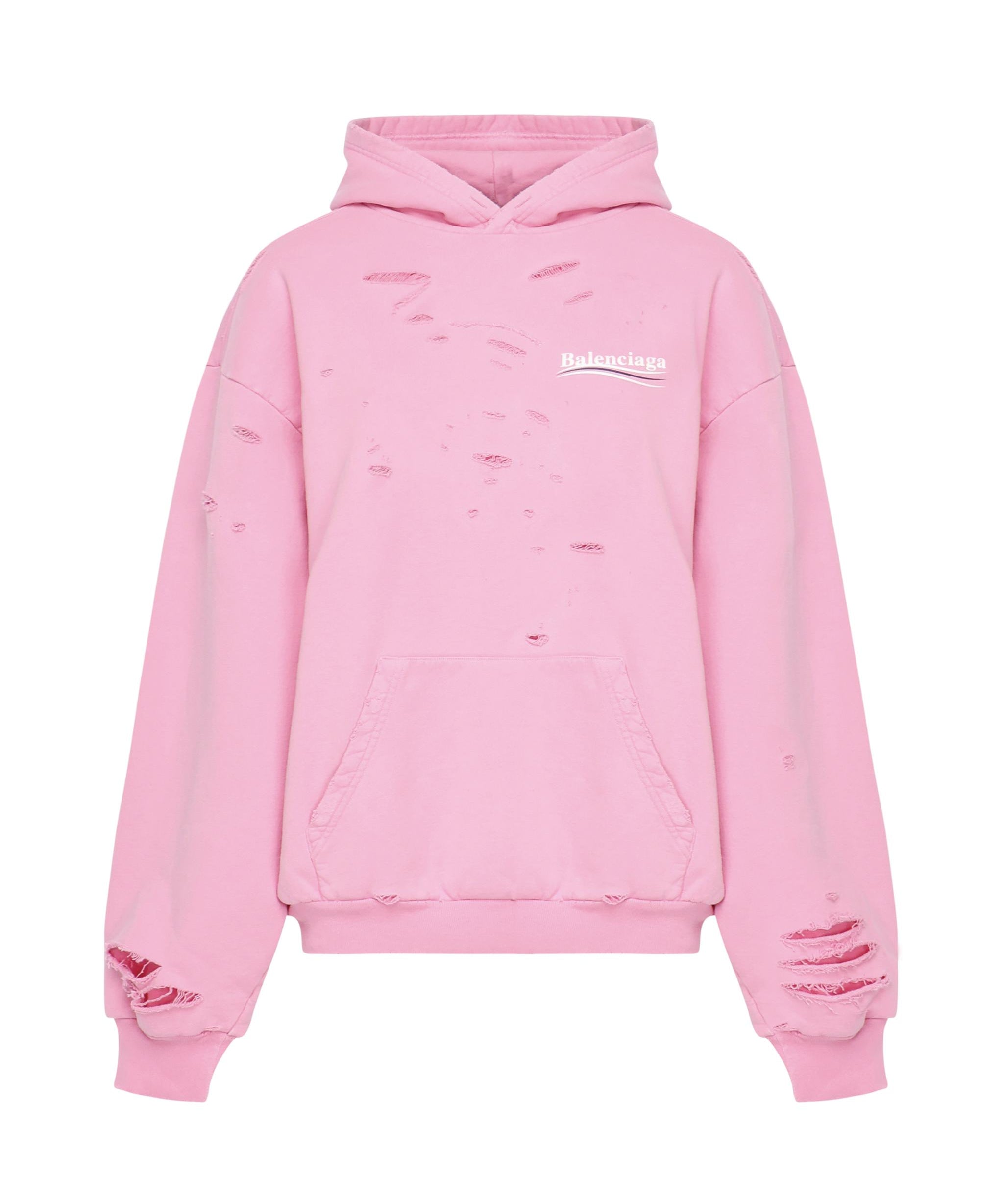 Felpa oversize in cotone 818557 TRVP99770 BALENCIAGA 