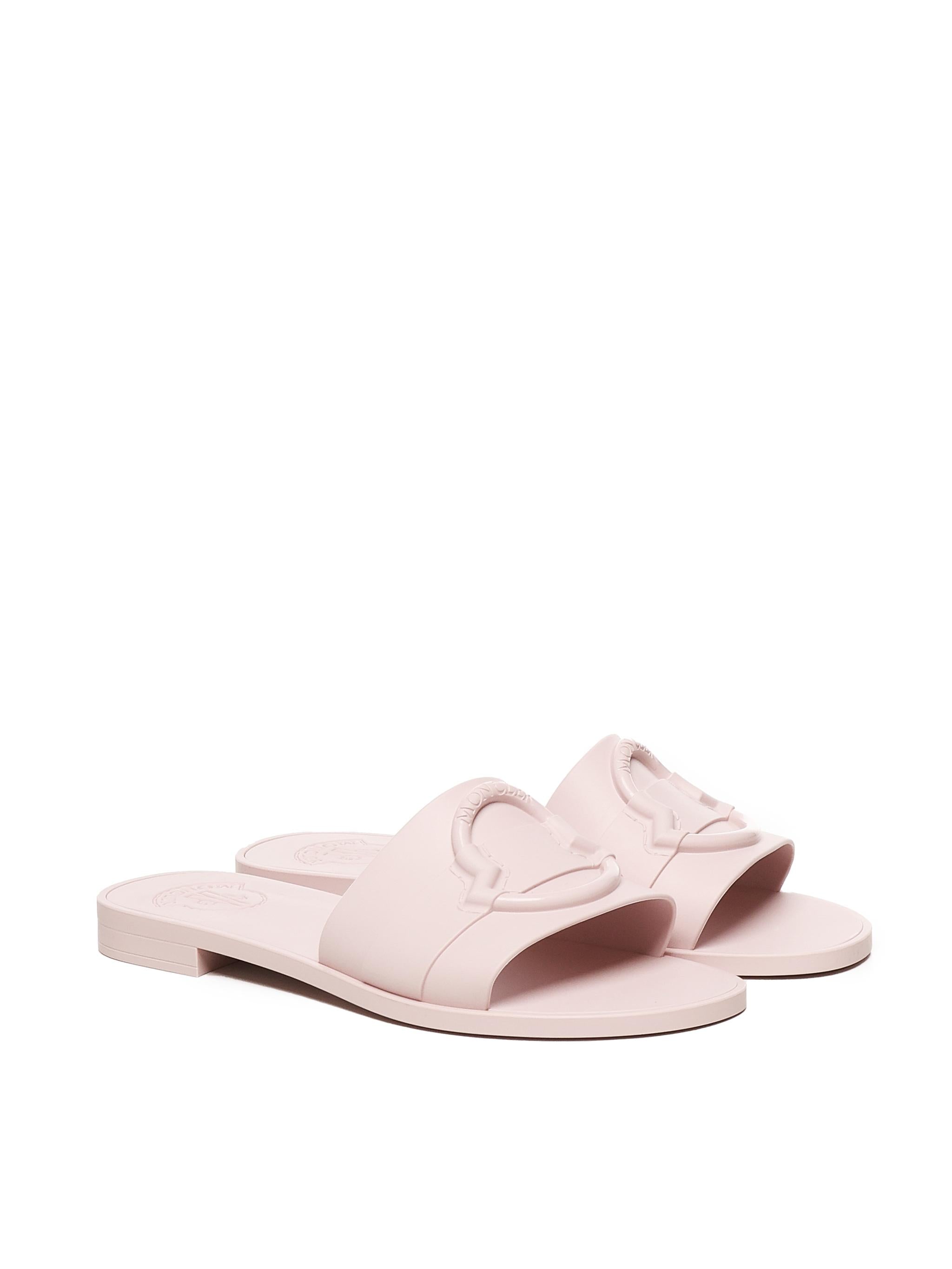 Slide Mon con logo K109B4C00040 M409550N MONCLER 