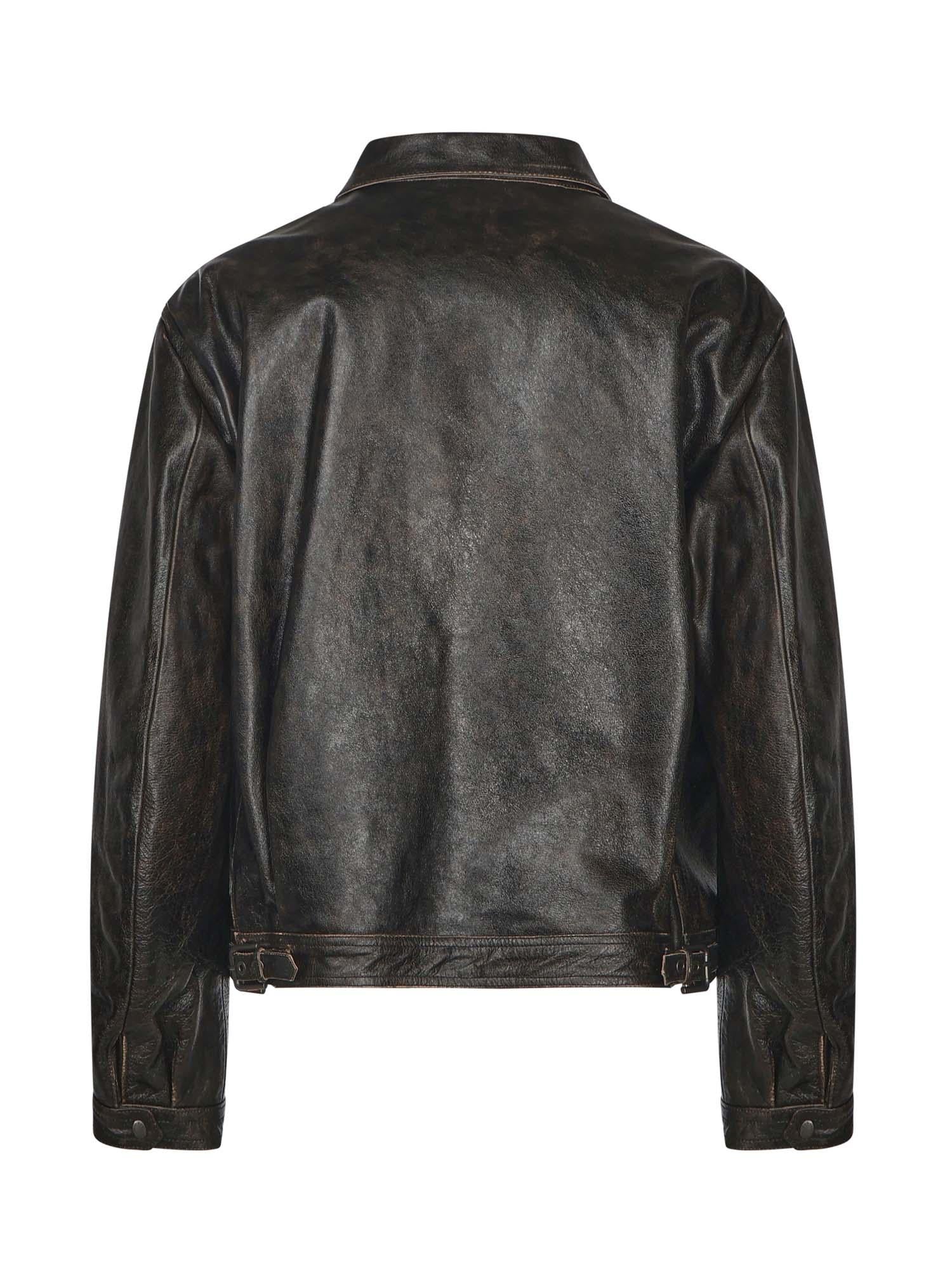 Overshirt in nappa G9BQIL HULXKN0000 DOLCE & GABBANA 