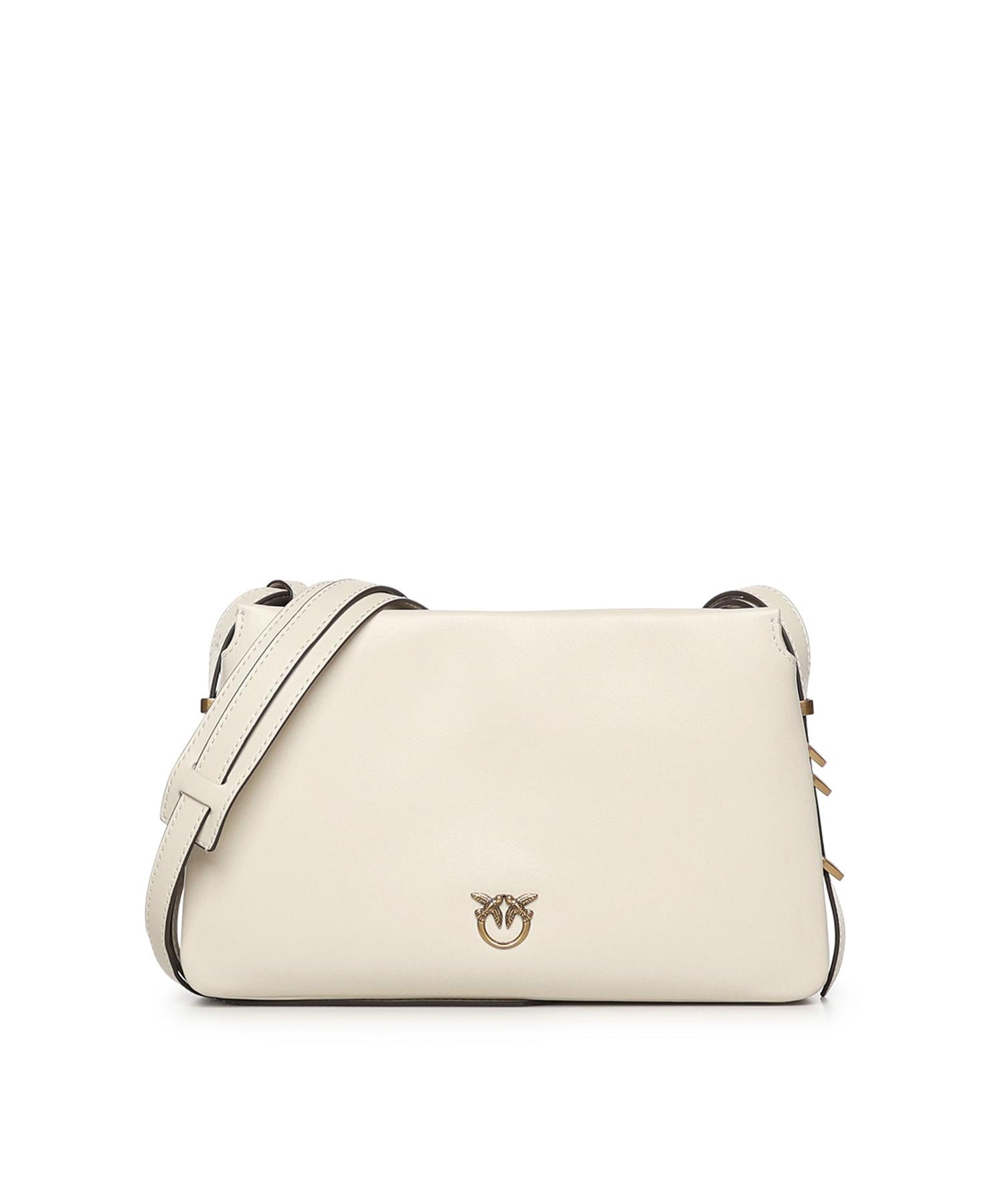 Borsa a tracolla Mini One, Two, Three Bag in pelle 105883 A0QOZ14Q PINKO 
