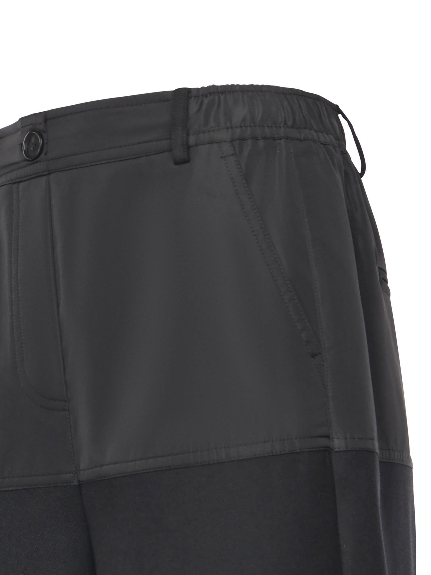 Pantaloni con doppio tessuto 106082 A30CZ99 PINKO 