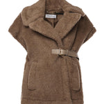 Cappa in Teddy di alpaca e cashmere 2524736162600 005 MAX MARA 
