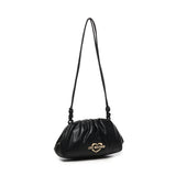 Borsa a tracolla in pelle<BR/> JC4286PP0MKK0 000 LOVE MOSCHINO 