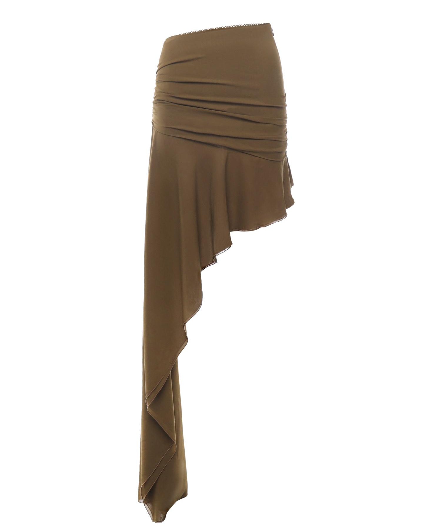Gonna lunga asimmetrica Zahira T180361A TNS038CIGAR THE ANDAMANE 