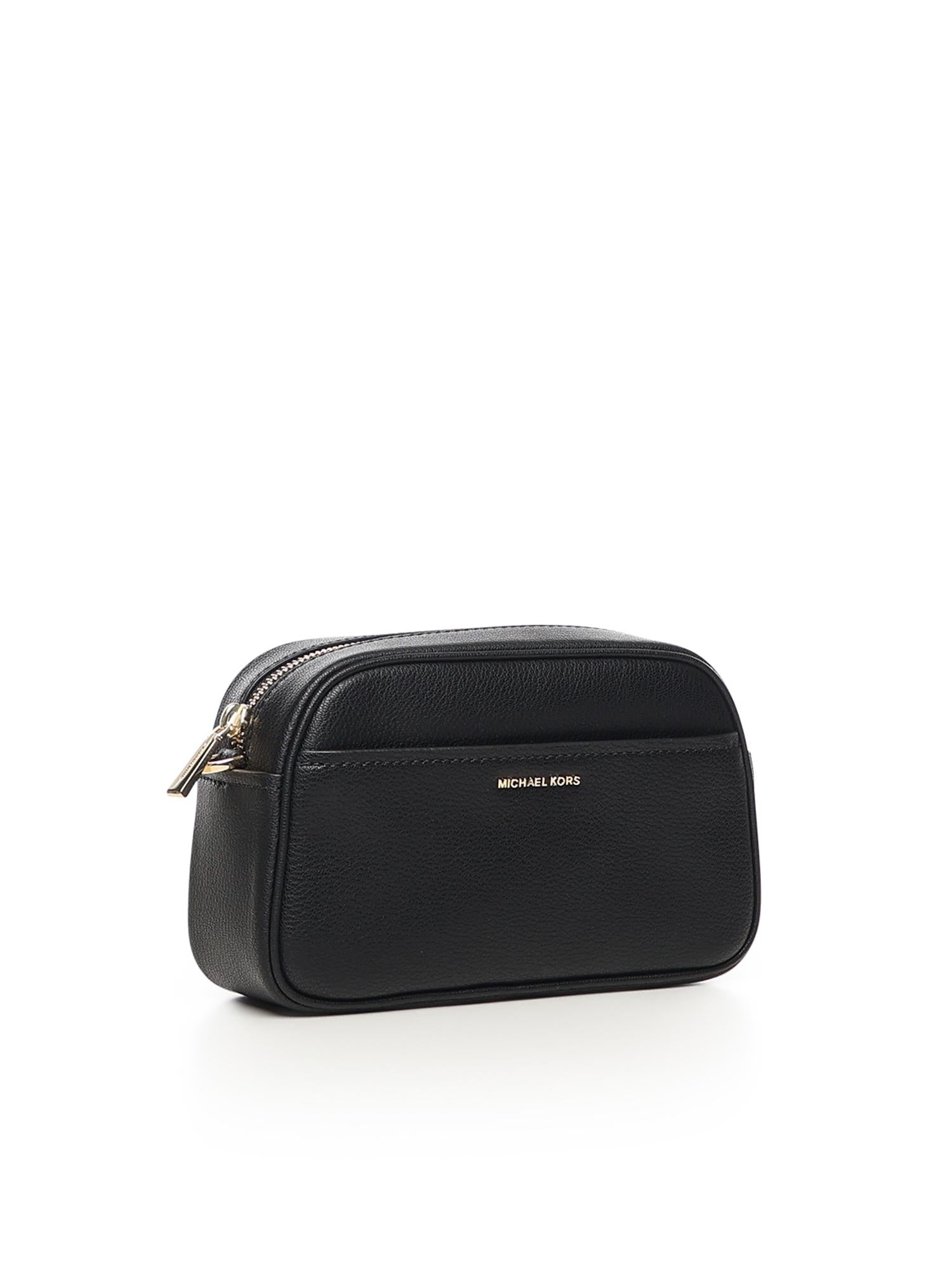 Camera bag a tracolla Jet Set in pelle 32F5GJ6C5L 001 MICHAEL MICHAEL KORS 