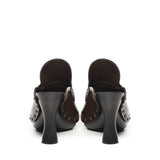 Clog Potter in pelle 8107177 C1173 BURBERRY 