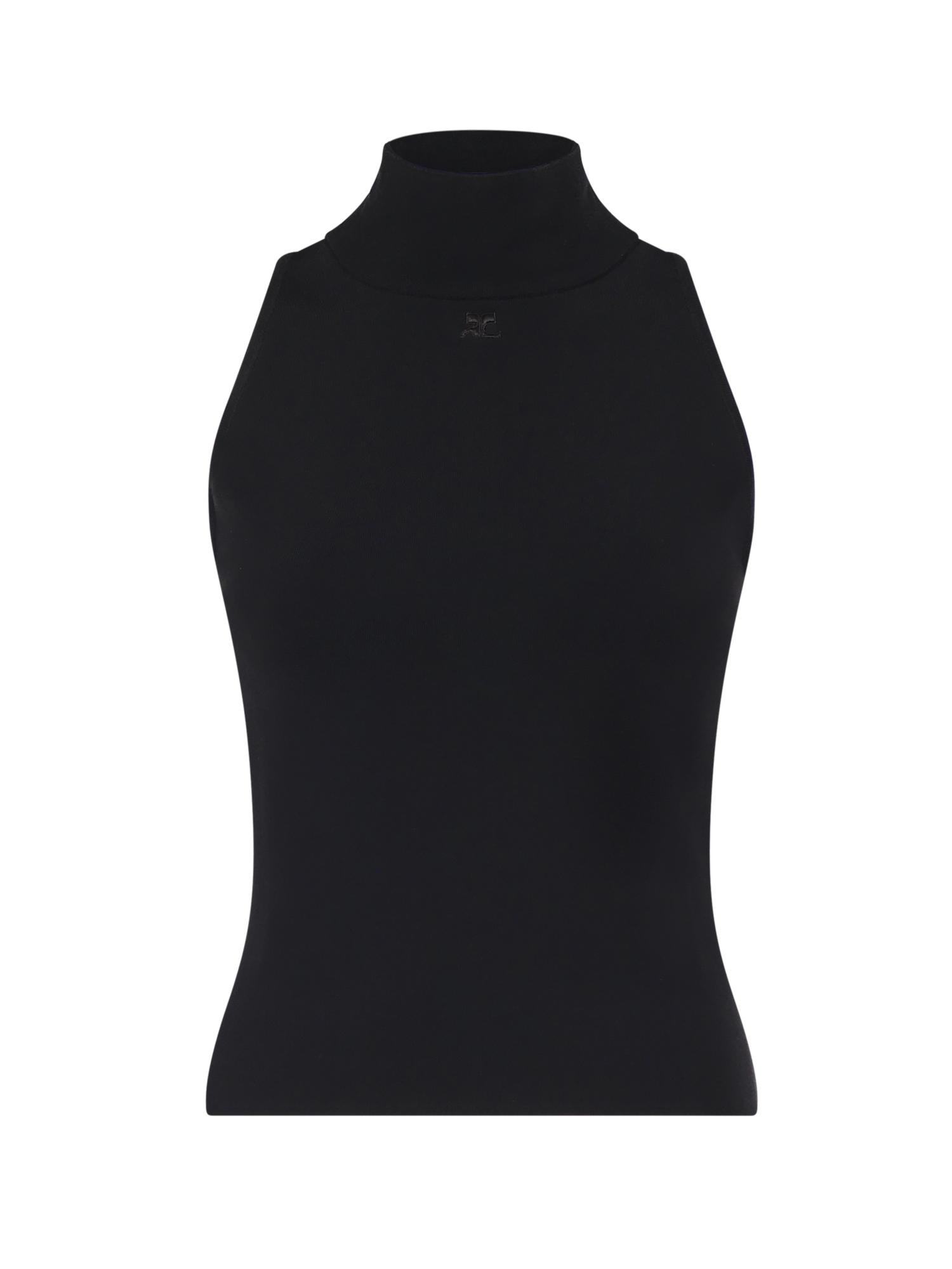 Top Heritage in maglia 126MT0480FI0063 9999 COURREGES 