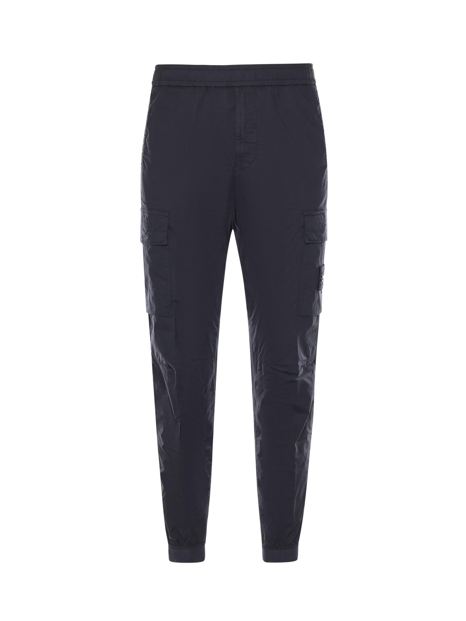 Pantalone cargo in tela di cotone L1S153100031 S0003V0020 STONE ISLAND 