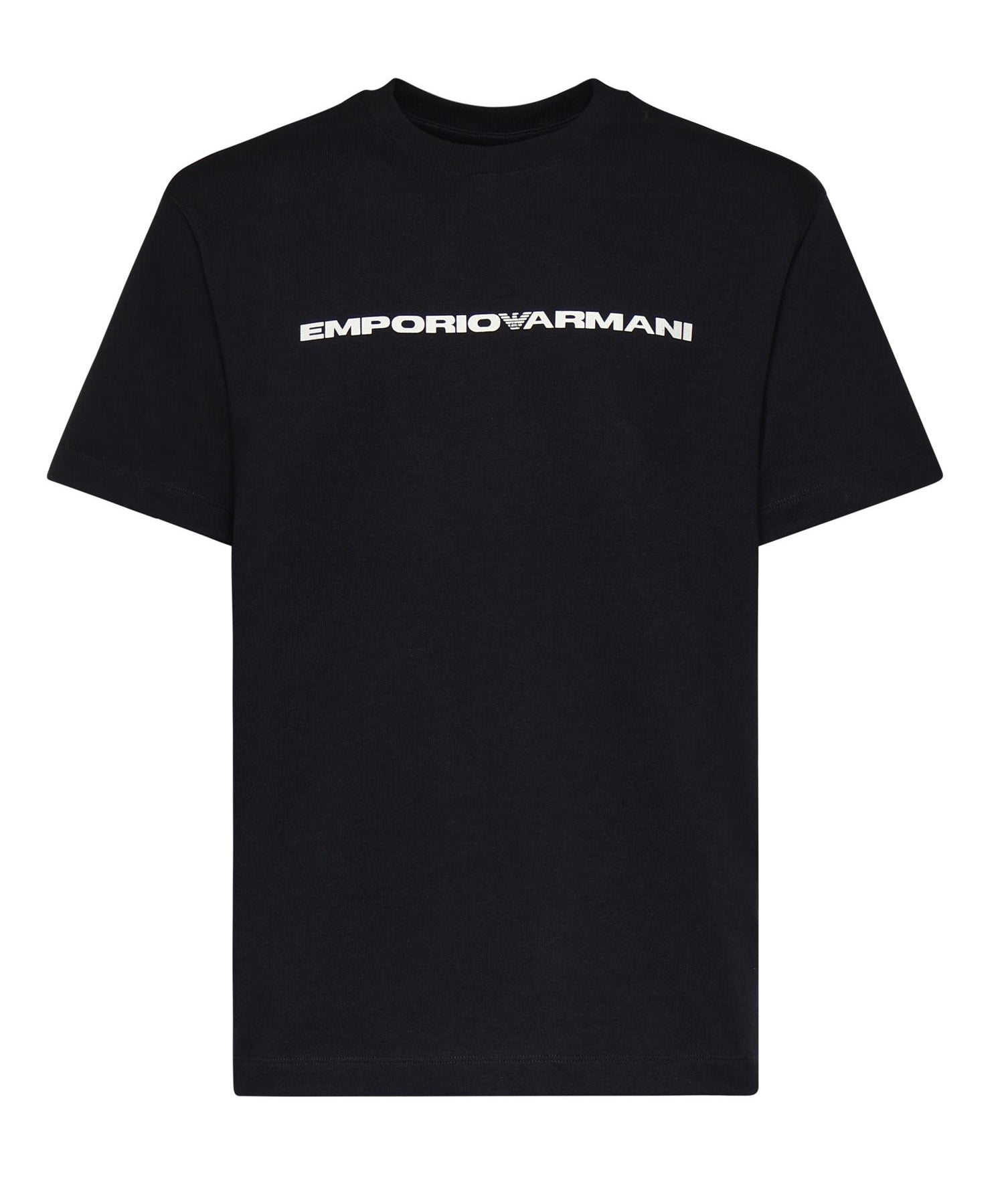 T-shirt in cotone con logo 8N1TE6 1JUFZ09Q4 EMPORIO ARMANI 