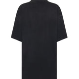 T-shirt in cotone con logo 126JTS237JS0273 9999 COURREGES 