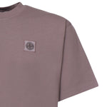 T-shirt con patch Compass in jersey di cotone L1S152100030 S0115V008F STONE ISLAND 