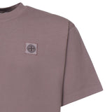 T-shirt con patch Compass in jersey di cotone L1S152100030 S0115V008F STONE ISLAND 