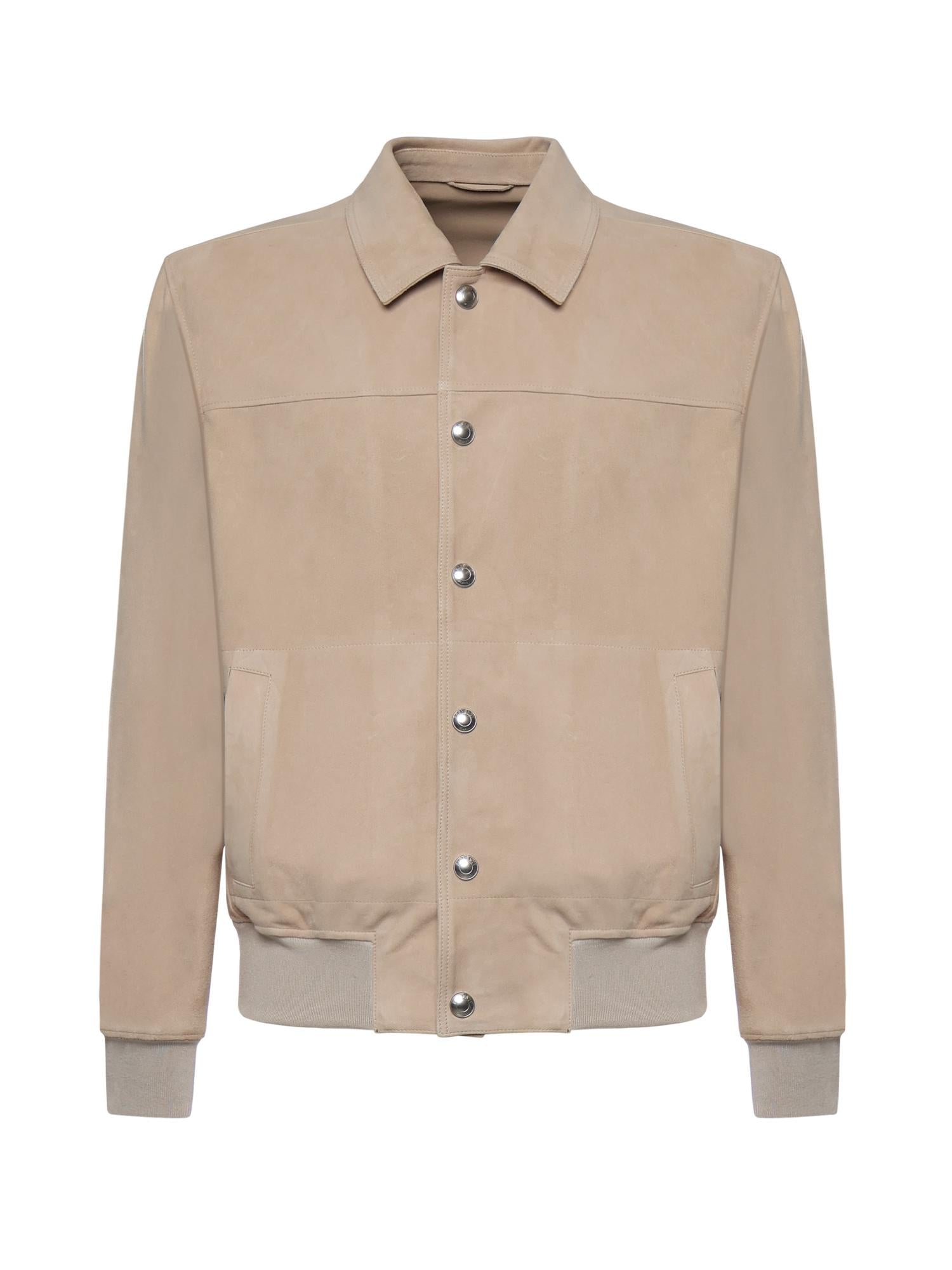 Bomber in suede M75GBTM03PEL0M001 102 ELEVENTY 
